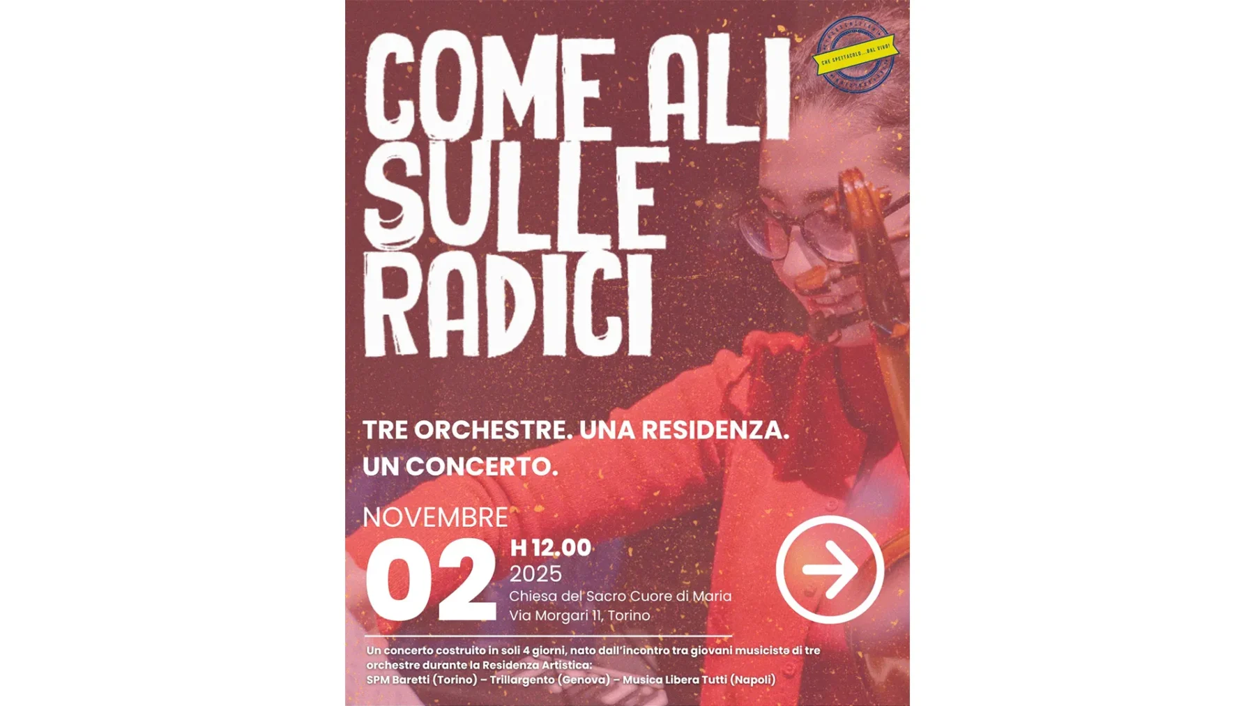 Come Ali sulle Radici- Residenza Musicale